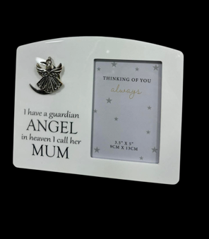 Mum Guardian Angel Memorial Plaque