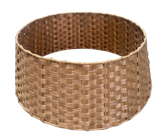 Natural Wood Christmas Tree Skirt