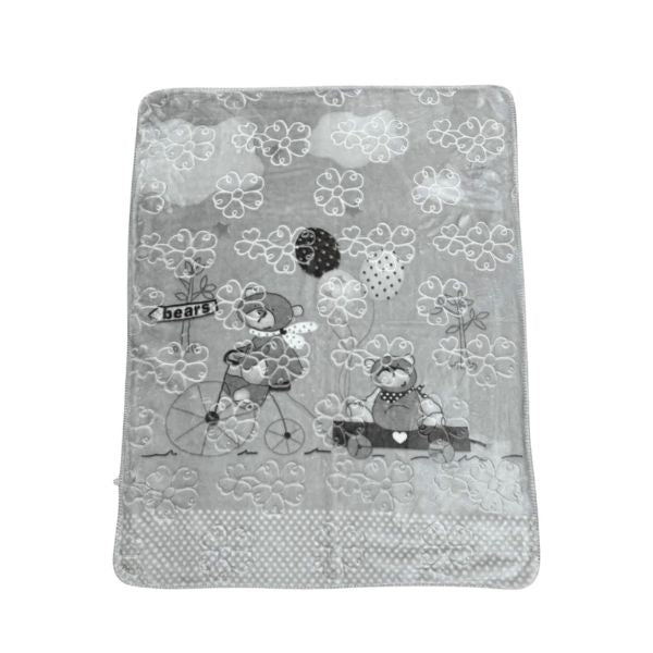 Grey Baby Blanket