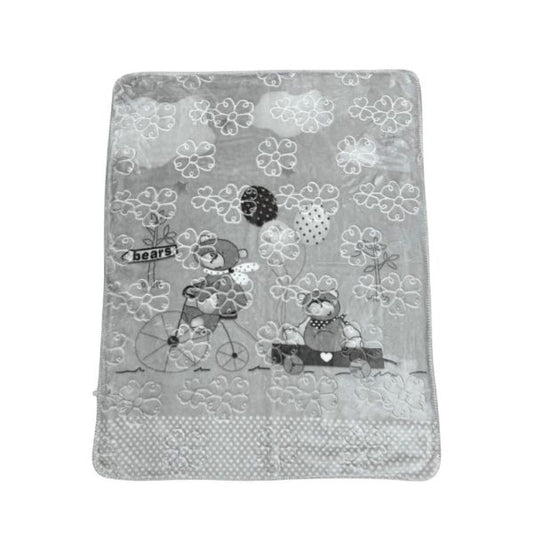 Grey Baby Blanket