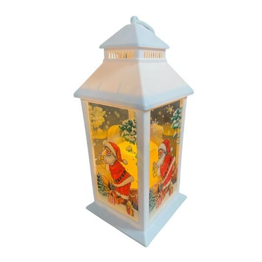 White Christmas Lantern