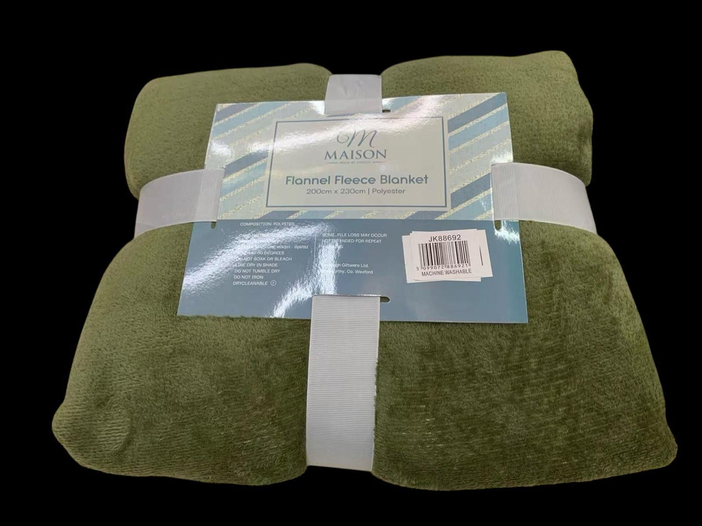 200 x 230cm Flannel Fleece Blanket